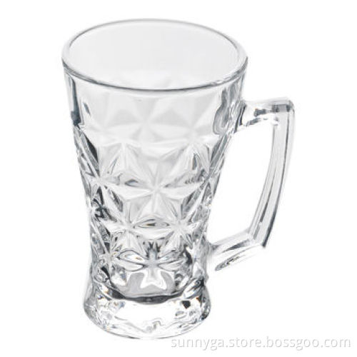 10oz with Fallow Pattern Beer Glass and 78 x 57 x 120mm Sized